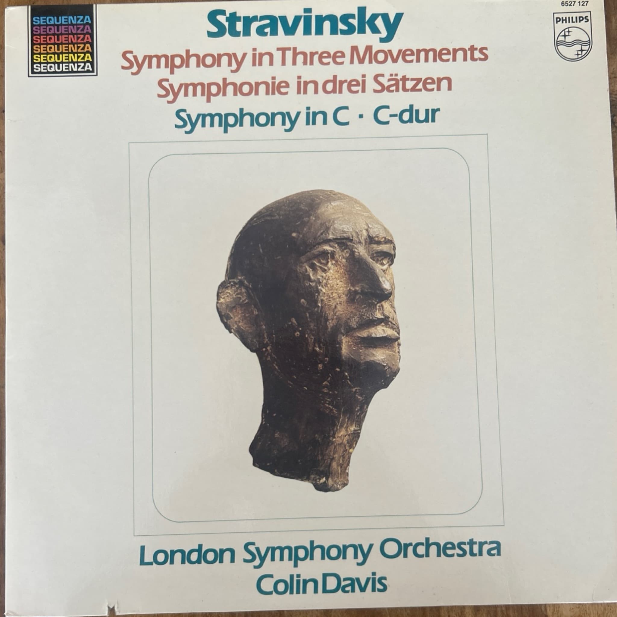 Symphony In Three Movements = Symphonie In Drei Sätzen / Symphony In C = C Dur by Igor Stravinsky , London Symphony Orchestra , Sir Colin Davis
