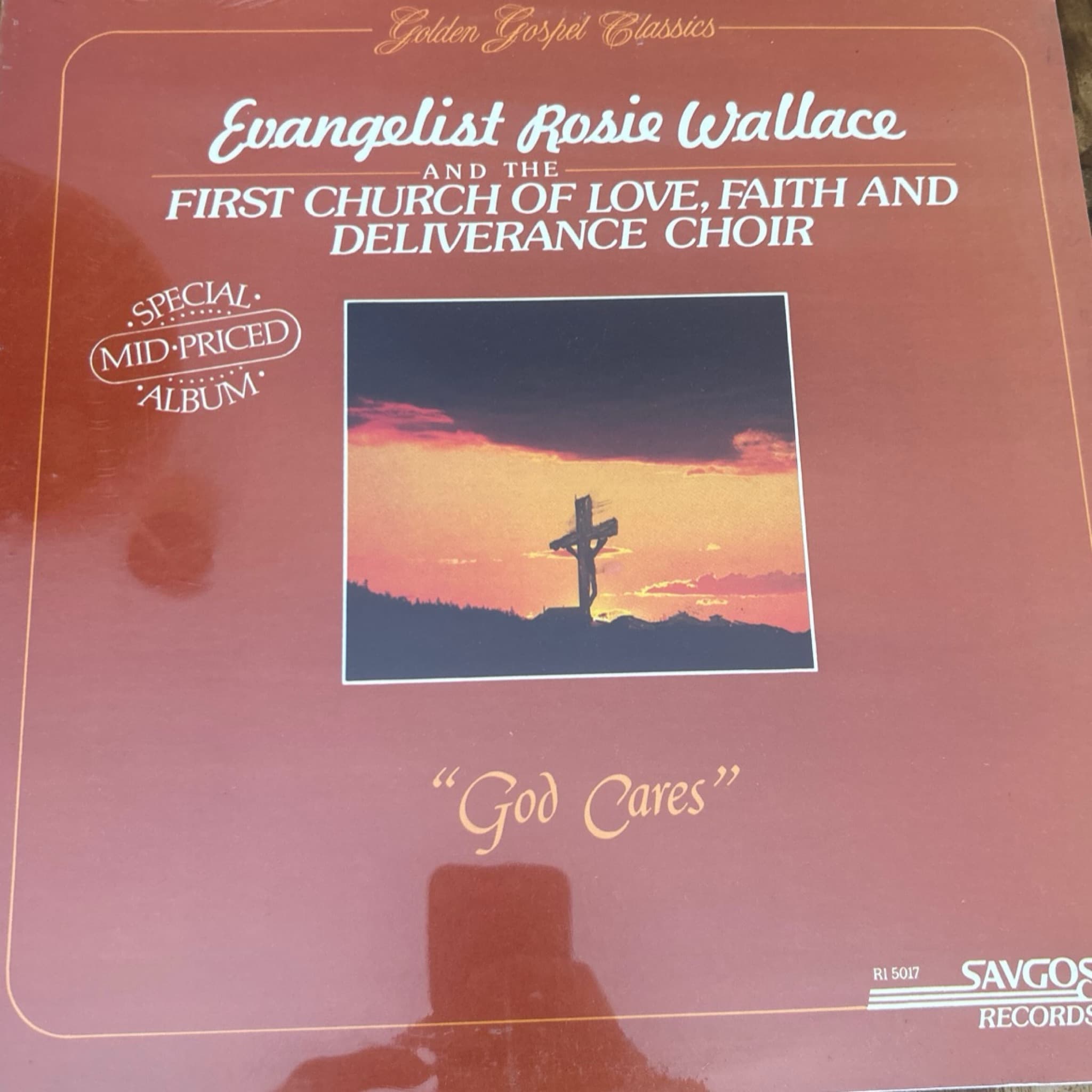 God Cares by Rosie Wallace And The First Church Of Love, Faith & Deliverance Choir