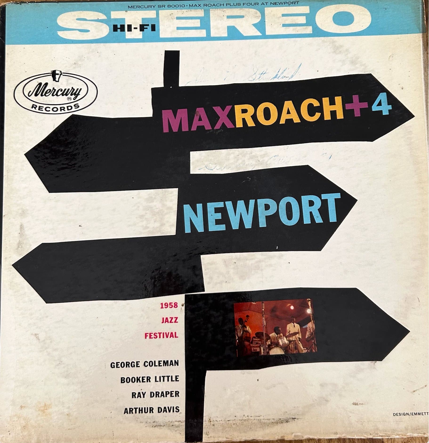 Max Roach Quintet – Max Roach + Four At Newport