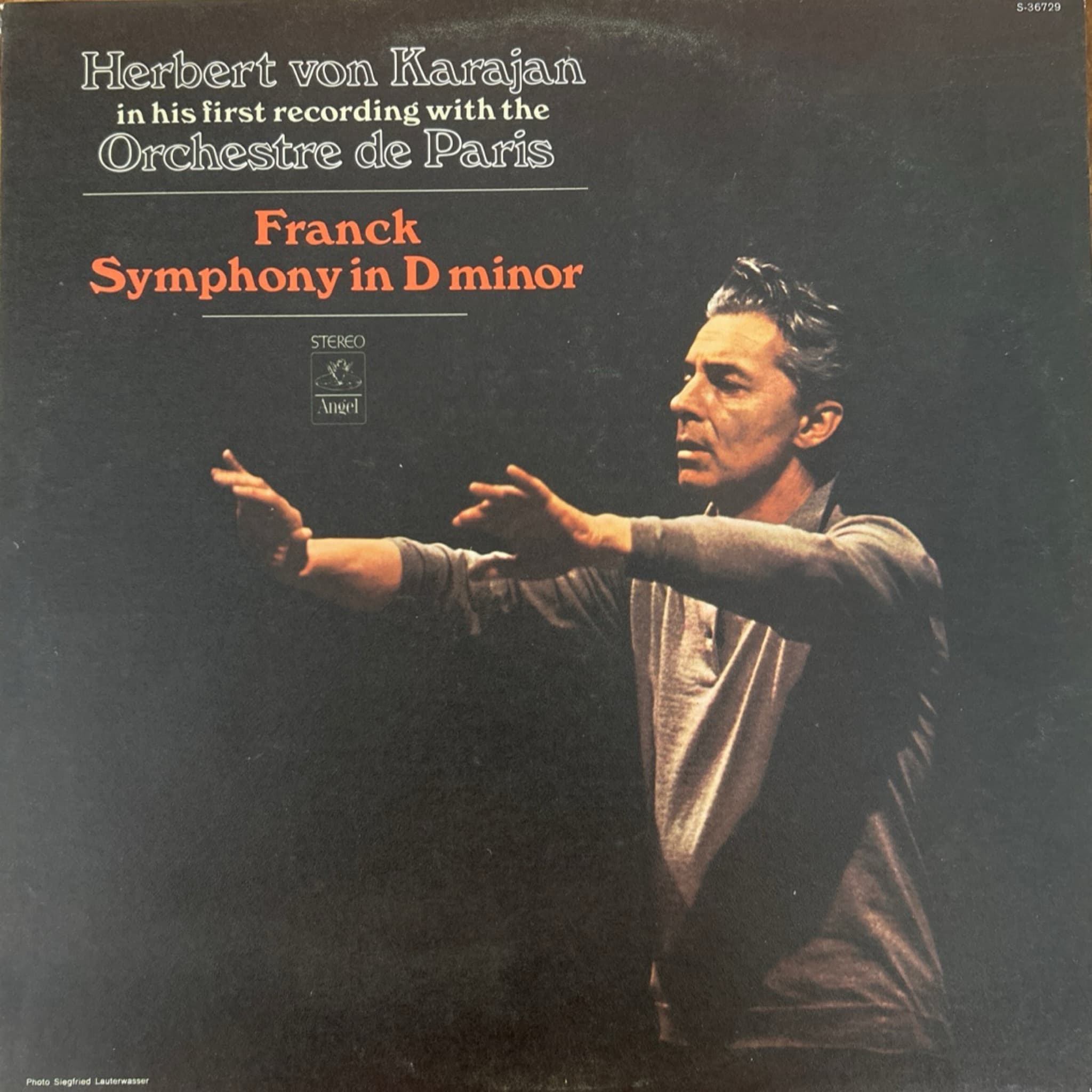 César Franck - Herbert von Karajan , Orchestre De Paris – Symphony In D Minor