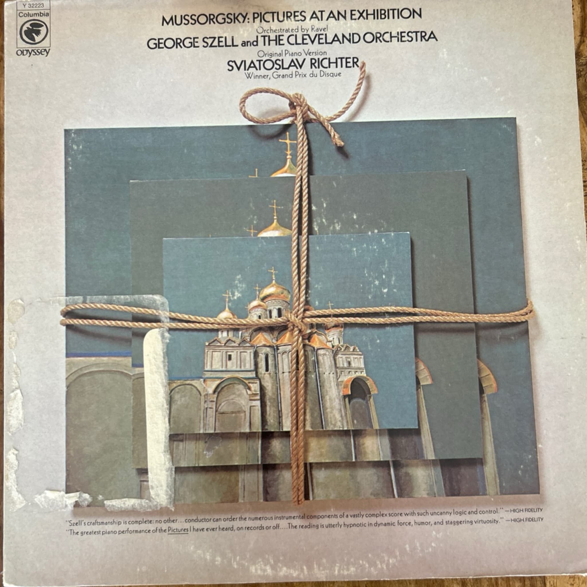 Pictures At An Exhibition by Modest Mussorgsky / Maurice Ravel / George Szell And The Cleveland Orchestra , Sviatoslav Richter